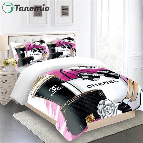 chanel bedding set|chanel inspired bedding set.